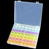 Caja De Almacenamiento De Plástico Para Pintura Diamante DIY Organizador De Joyas Y Encantos Con 1 Puesto En El Mercado - details 7