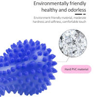Bola De Mano Para Masaje Y Ejercicio PVC Con Espinas Peana Inflable En 6 Colores Para Fitness Y Yoga Suministros Deportivos - details 6