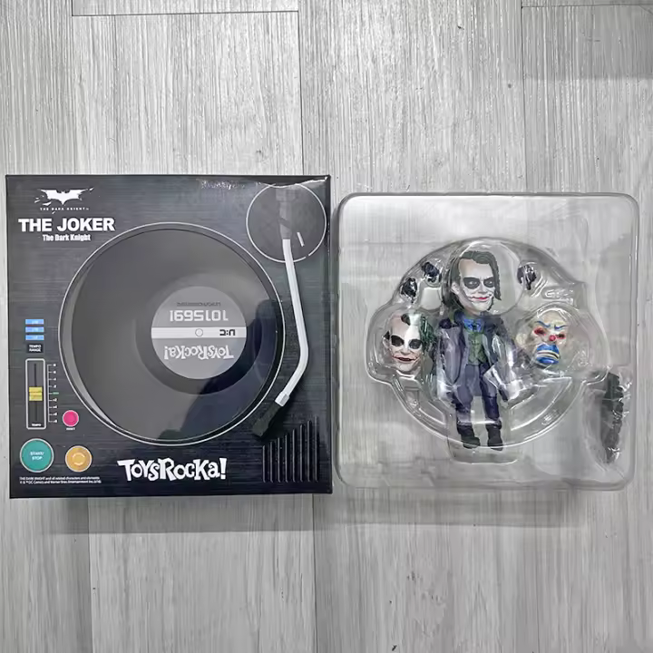 Figura De Acción De Superhéroes the Dark Knight Joker Bane Batman Catwoman Con Ojos Grandes Coleccionable De Película Regalo De Cumpleaños Para Niños Y Adultos - 1