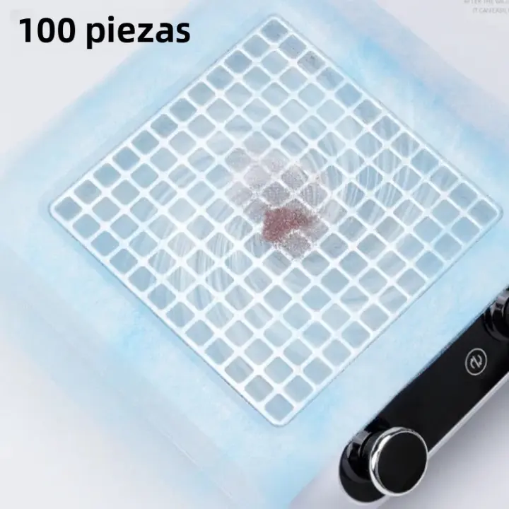 Filtro De Papel Para Limpiador De Uñas a Vacío 100/200/500pcs Anti-Polvo Para Máquina De Manicura Reemplazable Herramienta De Arte De Uñas - 1