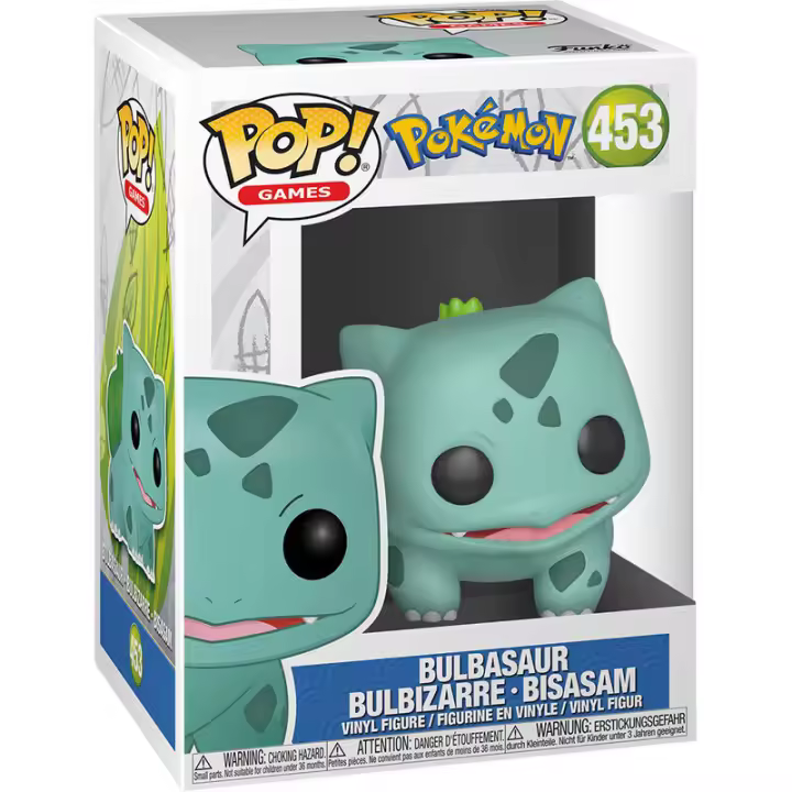 Figura Funko Pop Pokemon Bulbasaur-Figura de Vinilo Coleccionable - Idea de Regalo- Mercancia Oficial - Juguetes para Niños y Adultos - Movies Fans - Muñeco para Coleccionistas y Exposición - 1