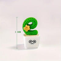 Set De 4 Suculentas De Resina Miniatura De Cactus Para Decoración De Coche Y Oficina Creativas Y Frescas Para Sala De Estar Y Habitaciones - details 6