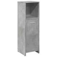 vidaXL Armario de baño madera contrachapada gris 30x30x95 cm - details 1