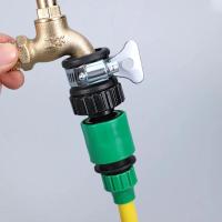 2pcs Adaptador De Grifo Universal Duradero Conector Rápido De Plástico Para Lavado De Coche Riego De Jardín - details 4