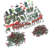 Juego De Armas Para Soldados 290PCS Juguetes Para Niños Decoración De Mesa De Playa Y Escenario Militar Miniaturas De Fábrica China - details 5