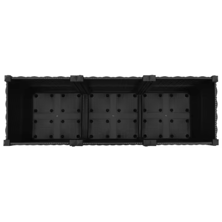 vidaXL Arriate 120x40x38 cm polipropileno - 1