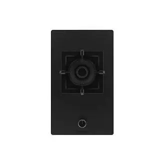 Cecotec Bolero Squad G 1800S Eternal Nano Glass Placa de gas 1 fuego acabado en cristal negro mate parrilla individual de hierro fundido potencia de 5 6kW - 1