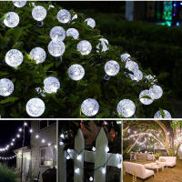 Luces De Cadena Solar LED 5m 20LED Luz Cálida Impermeable Para Decoración De Jardín Bodas Y Navidad VZLTXN Sin Certificación - details 7