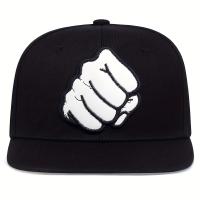 Gorra De Béisbol De Cuero Con Etiqueta De Bordado Ajustable Unisex Casual Hip Hop Snapback Gorras De Algodón Para Deportes - details 1