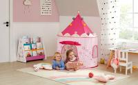 SONGMICS Tienda para Niños, Carpa Infantil, Castillo de la Princesa, Pop Up, Regalo para Niños, para Interior y Exterior, Bolsa de Transporte, Rosa - details 1