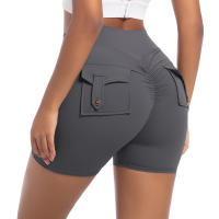 SSITO Pantalones cortos de Yoga para Mujer, Mallas de Gimnasio with Bolso fruncido en el asiento, medias rezadoras de beltera High, Pantones cortos SexIs with fruncido en el asiento para Cycling - details 33