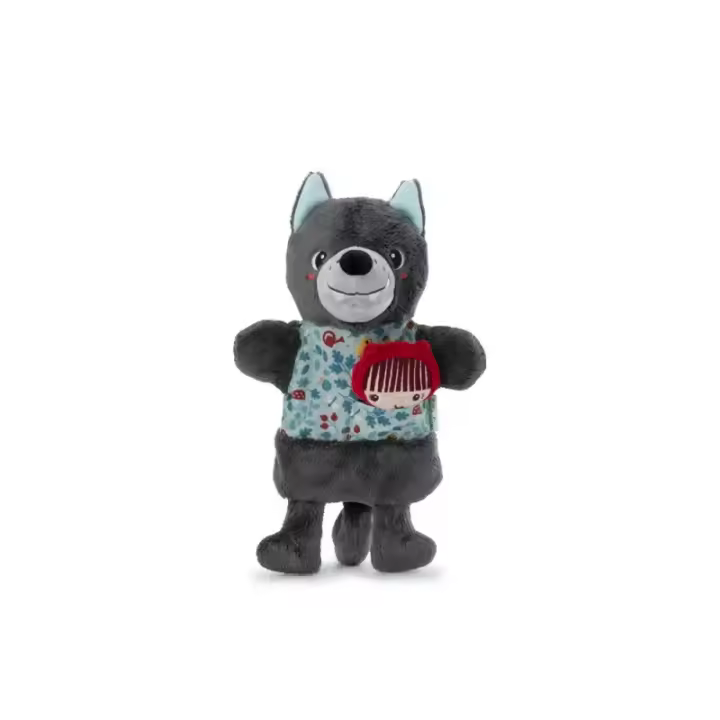 Marioneta de Mano Lilliputiens Louis Lobo - 1