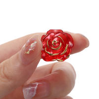 Lote De 10 Piezas De Cuentas En Forma De Flores 19mm Espaciadores Sueltos Para Fabricación De Joyas Pulseras Y Collares Accesorios De Manualidades - details 3