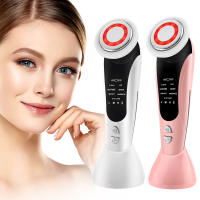 Dispositivo De Belleza Facial 7 En 1 Rejuvenecimiento De Piel Masajeador Facial Y Cuello Firmado Apparatus De Cuidado Facial Con Masaje Vibration - details 19