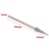 6Pcs Cabezas De Pulido De Diamante 1-4mm Herramientas De Grabado Y Carving Con Boquilla De 2.35mm Para Trabajo Manual - details 3