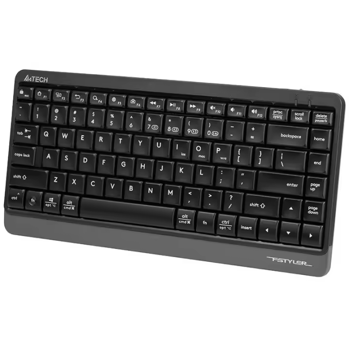 Teclado A4TECH FSTYLER FBK11 2.4GHz+BT Negro y gris A4TKLA47124 - 1