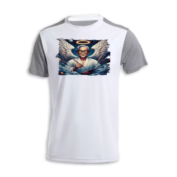 MERCHANDMANIA CAMISETA BICOLOR akira toriyama dios manga serie anime dragon bola tshirt - 1