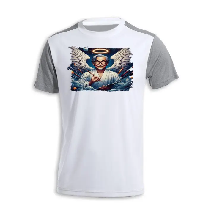 MERCHANDMANIA CAMISETA BICOLOR akira toriyama dios manga serie anime dragon bola tshirt - 1