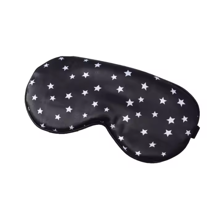 Antifaz para dormir 100 % de seda, cómodo y supersuave, ideal para hombres y mujeres, ideal para viajes, siestas ligeras con correa ajustable - 1