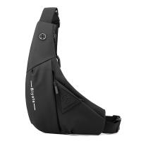 Bolso bandolera pequeño de piel con membrana para hombre, informal, ajustado, antirrobo, bolso de mano expandible para hombre - details 4