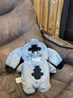 Botella De Agua Caliente De Peluche Extra Grande Disney Stitch Para Mujeres Cálido Mano Regalo Para Novia Invierno - details 2
