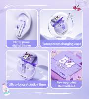 Sanrio Auriculares Inalámbricos Bluetooth 5.4 BL02 Con Control Táctil Reducción De Ruido Longitud De Duración De La Batería Cute Kuromi My Melody - details 1