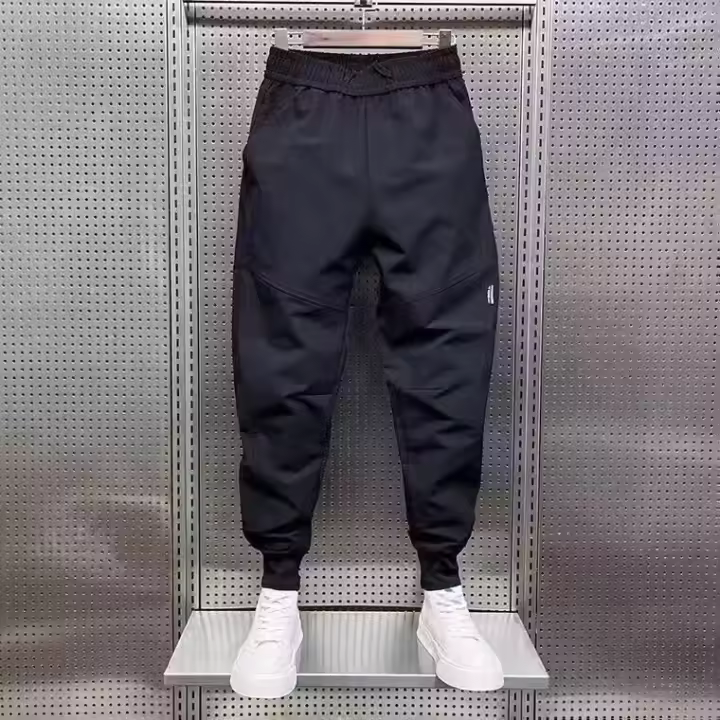 Nuevos Pantalones De Trabajo Para Hombres Primavera Otoño Estilo Casual Loose Cool Harem Joven Ankle Cinching Cropped Cargo Clothing - 1
