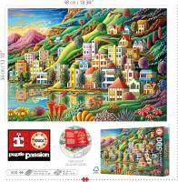 Educa - Puzzle de 500 Piezas  Puerto Escondido. Incluye Pegamento Fix Puzzle. Medida  una Vez montado: 48 x 34 cm. - details 2