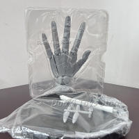 Mano Super Móvil 1:1 Para Dibujar Y Pintura Figura De Acción Simulación Blanco Y Gris Mano Izquierda Y Derecha Modelo De Juguete Para Adultos - details 10