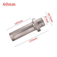 Silenciador Universal Para Moto 51mm 60mm Eliminador De Ruido DB Killer Catalyst Escapatoria De Escape Moto Muffler - details 4