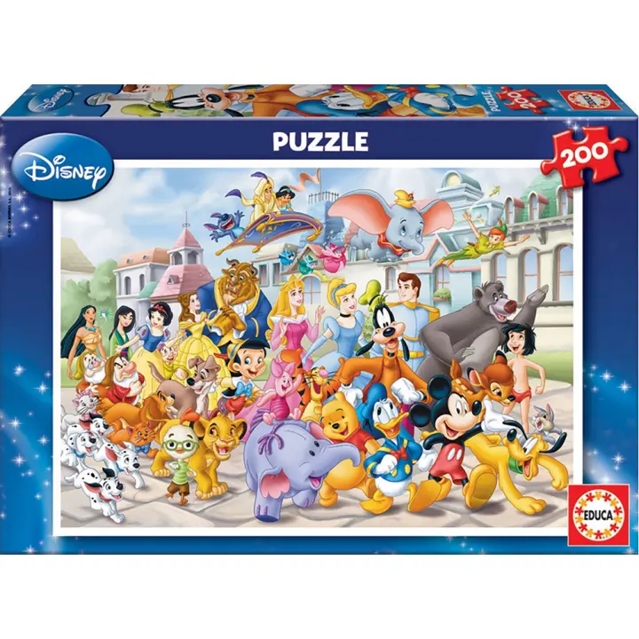Puzzle 200 piezas Desfile Disney (Educa 13289) - 1