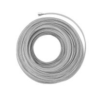 Cuerda De Acero Y Nylon Para Trimmer 2.4/2.7/3.0/4.0mm*15m Reemplazo Para Cortacésped Long round Roll Para Jardín - details 3