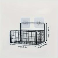 Estante De Almacenamiento Para Inodoro Sin Perforación Soporte De Pared Para Baño Organizador De Artículos De Higiene Y Toalleros - details 2