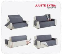 Funda de Sofá Chaise Longue 200 Cm Belmarti - Cubre Sofá Reversible y Acolchado de Alta Calidad para Proteger y Personalizar tu Sofá - details 11
