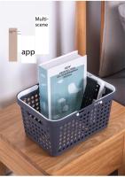 Cesta De Compras Portátil Supermercado Cesta De Alimentos Cesta De Almacenamiento Para Baño Cesta De Panadería Cesta De Almacenamiento Versátil - details 5