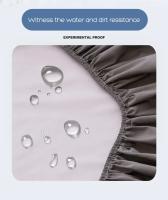 Protector De Sábanas Impermeable Y Seguro Funda Para Colchón Transpirable Y Cómoda De Color Sólido Lavable En Máquina Para Adultos - details 3