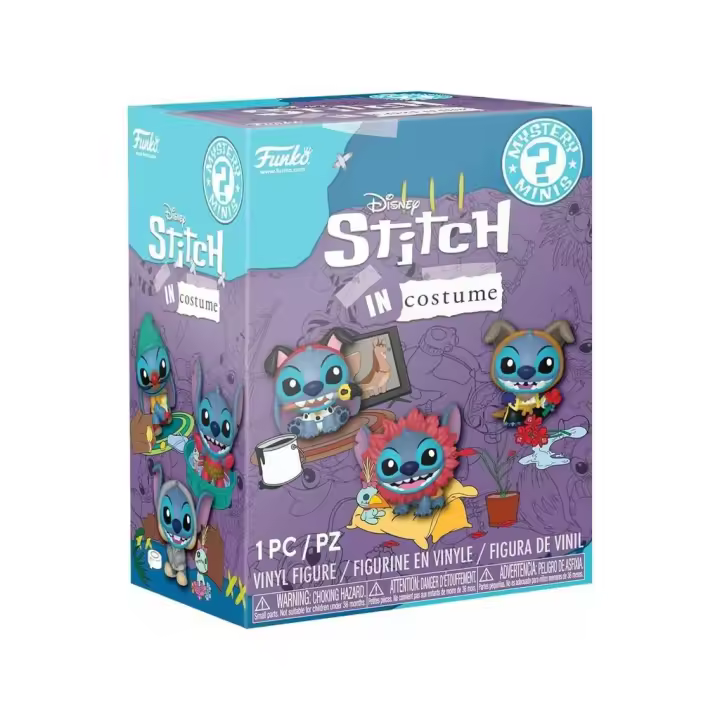 Funko Mystery Minis Stitch In Costume Figura Sorpresa 76081 Juguetes - 1