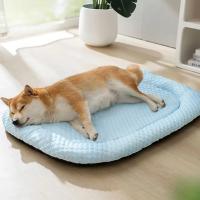 Cama De Verano Para Perro Y Gato Almohadilla De Descanso Para Pupusas Tamaño Pequeño Mediano Grande Seda Fría Matriz De Enfriamiento Para Mascotas - details 7