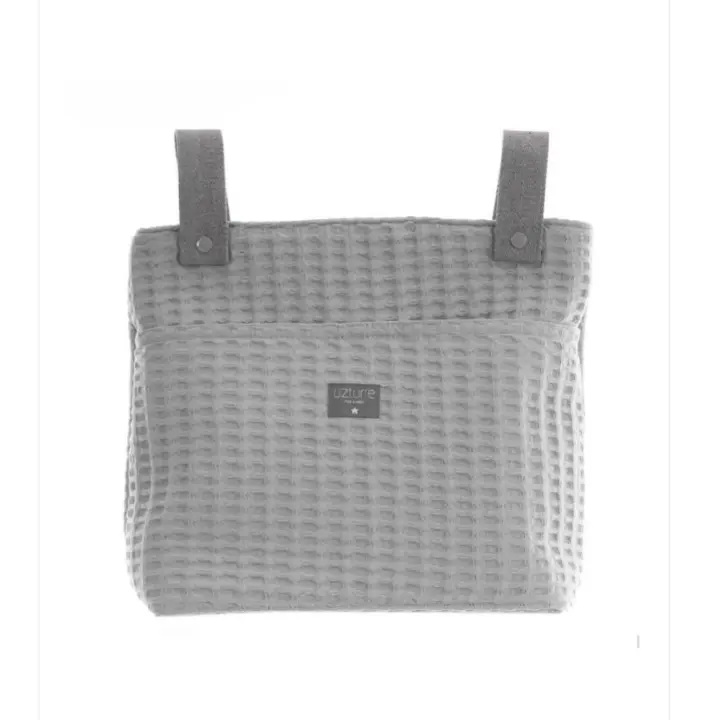 Bolso Talega para Carrito de Bebé Uzturre - Color Gris, Práctico y Elegante para Pasear con tu Pequeño - 1