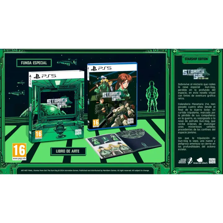 STORIES FROM SOL THE GUN-DOG STARSHIP EDITION PS5 PAL ESPAÑA NUEVO FISICO ESPAÑOL PRECINTADO  - Videotec - 1
