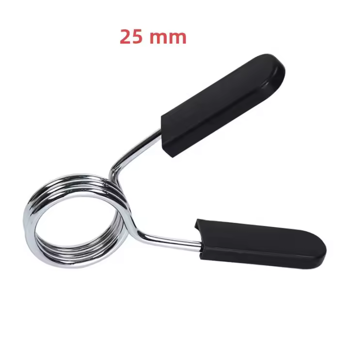 1 Pieza De Collares De Bloqueo Spinlock Para Barbells Y Dumbbells Accesorio De Gimnasio Para Levantamiento De Peso Y Construcción Corporal - 1