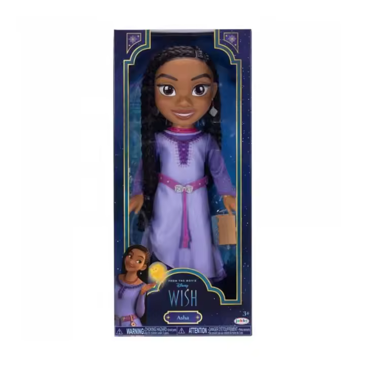 Muñeca Asha Wish Disney 38cm Original Jakks - 1