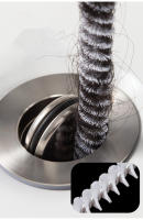 Cepillo De Drenaje Para Baño Y Cocina Herramienta De Limpieza Flexible Para Eliminar Obstrucciones En Tuberías Cepillo De Plástico Para Huecos Y Agujeros - details 8