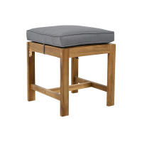 Juego de Mesa de Comedor de Jardín, juego de tumbonas de Jardín, 6 piezas. Juego de muebles de Jardín, sofá para tres plazas, 2 sofás individuales, 2 taburetes, de Comedor Mesa, tablero de Madera de Acacia, Gris - details 6