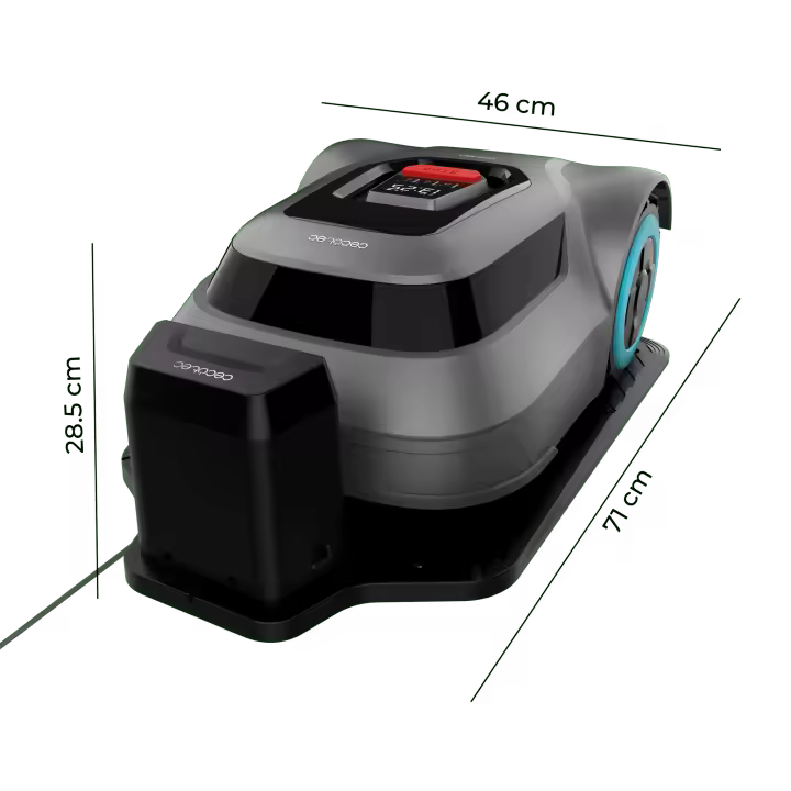 Corta césped inteligente Conga GrassHopper 500 con motor sin escobillas para 500 m2 y control APP - 1