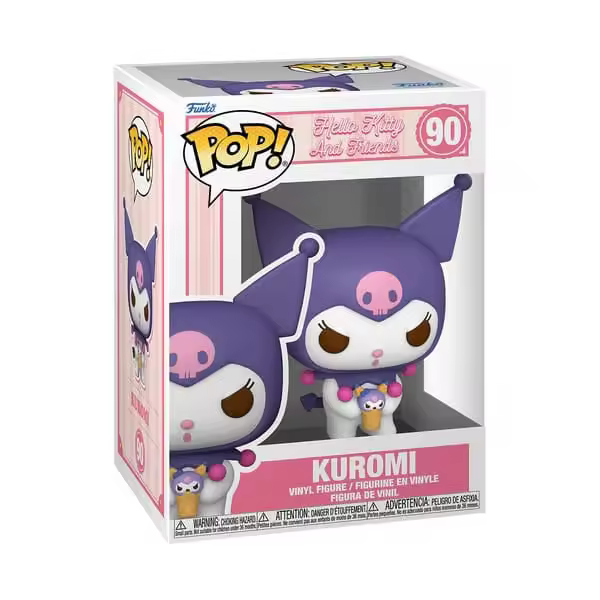 Hello Kitty Figura POP! Sanrio Vinyl Kuromi 9 cm - 1