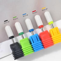 Bits De Uñas De Cerámica Para Taladro Eléctrico Herramienta De Manicura Y Pedicura Cuchilla De Pulido Para Cutícula Y Polvo De Uñas - details 3