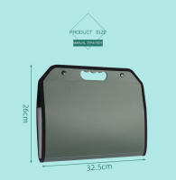 Organizador De Archivos A4 Con 13 Compartimentos Bolso Grande Para Escuela Y Oficina Capacidad De Almacenamiento Para Datos - details 1