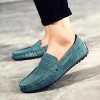 Zapatos Casuales Para Hombre De Cuero De Alta Calidad Mocasines Con Cordones Tamaño 38-47 Diez Colores Slip-on Zapatos De Conducción Moda Transpirables Y Massajeados - details 23