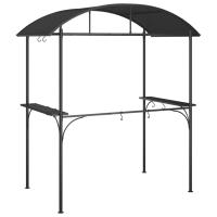 vidaXL Cenador barbacoa estante lateral acero antracita 220x115x230 cm - details 4
